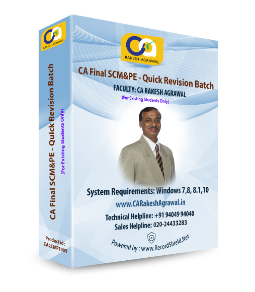 Picture of CA Final SCM&PE - Quick Revision Batch (App Only)